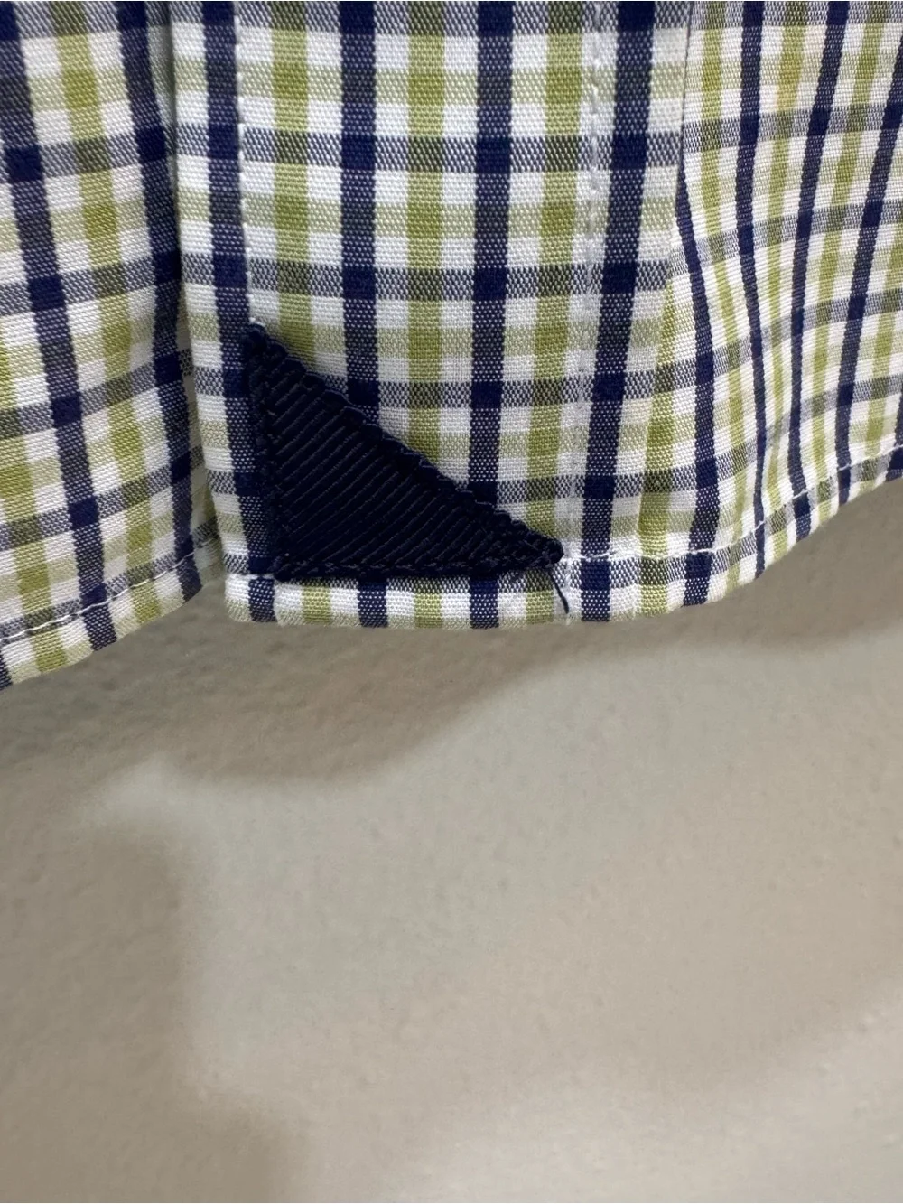 Untuckit Mens Shirt Medium Green Plaid Wrinkle Free Amontillado Button Front L